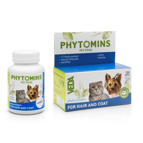 Phytomins for HAIR and COAT (Tüy Dökümüne Kartşı Fitomin Tableti)
